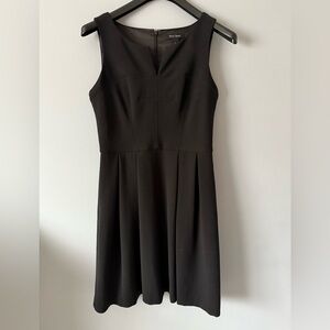 White House Black Market Elegant Black Sleeveless Dress
